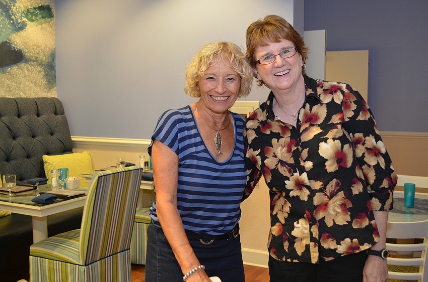 Claudette Giever and Cheryl Schmidt