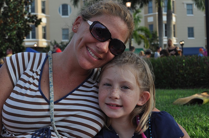 Sarah and daughter Annabelle Hunt