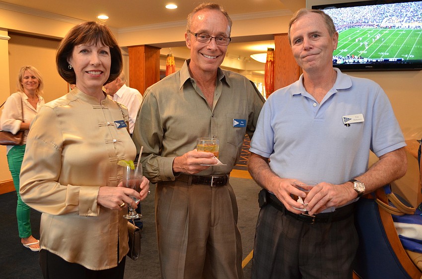Eileen and Mike Normile with Tim Mahoney