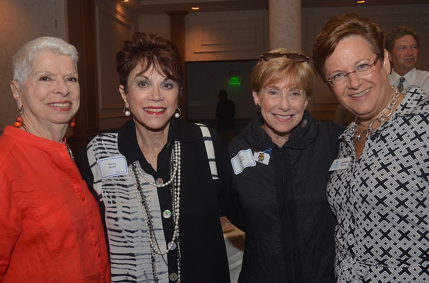 Helga Harris, Nanci Rand, Susan Morin and Jocelyn Stevens