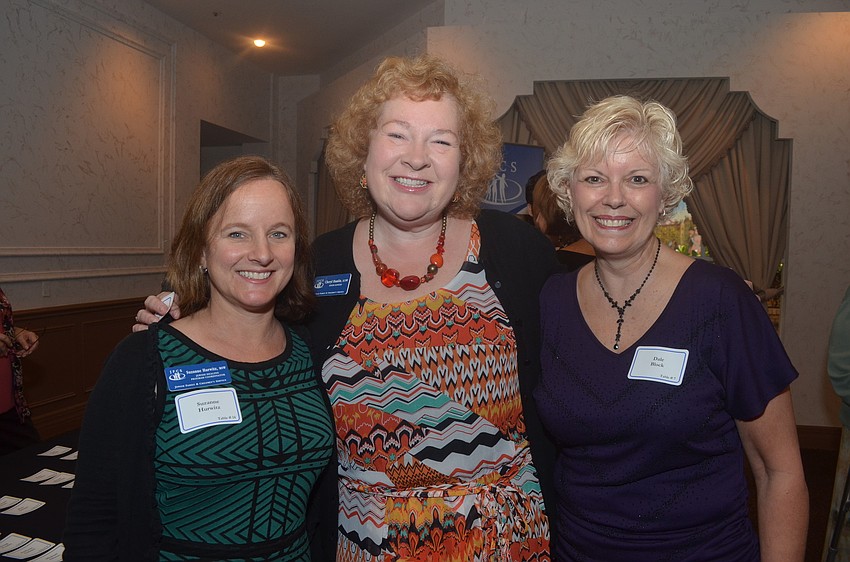 Suzanne Hurwitz, Cheryl Hamlin and Dale Block