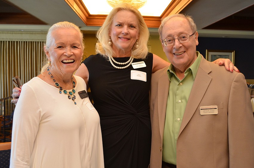 Lynn Kopman, Glo Reber and Art Levin