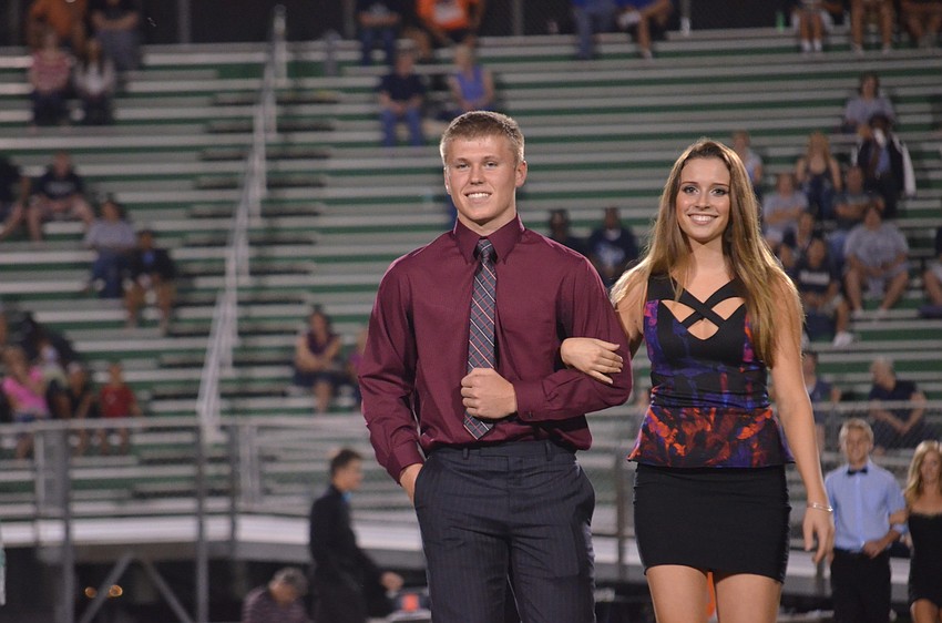 Juniors Ryan Oakes and Alisha Erozer