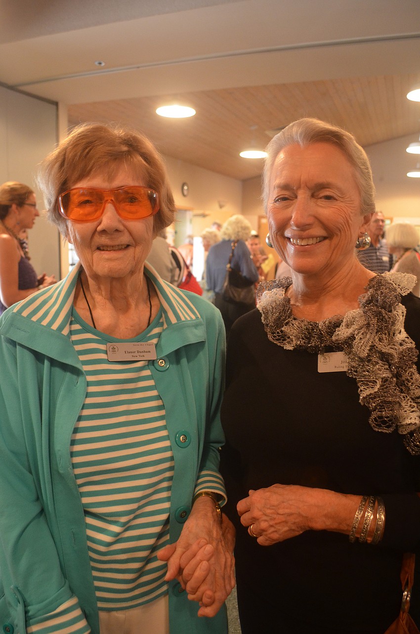 Elanor Dunham and Joan Heina