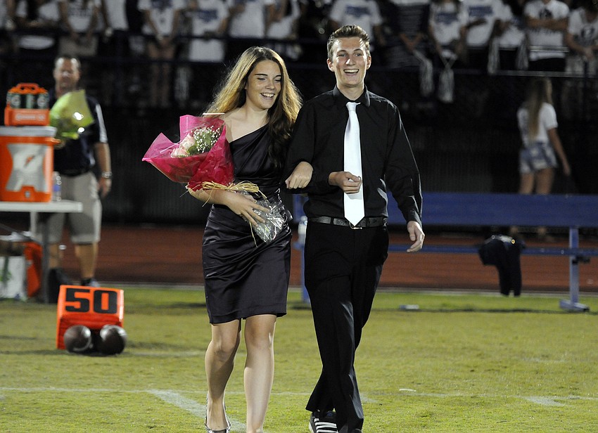 Kaitlyn Eckhart and Oliver Tannheiser were honored as this yearâ€™s junior princess and prince.