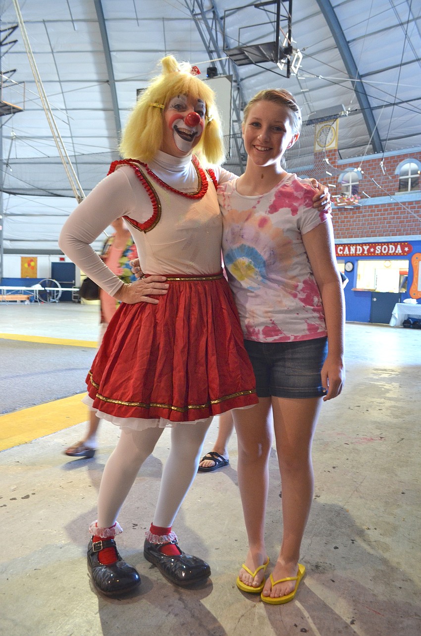 Karen DeSanto and her Daughter Emily DeSanto. Emily must have gotten her nose from her father's side of the family.