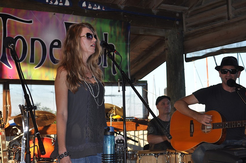 Stephanie Price and the band Stonefish played