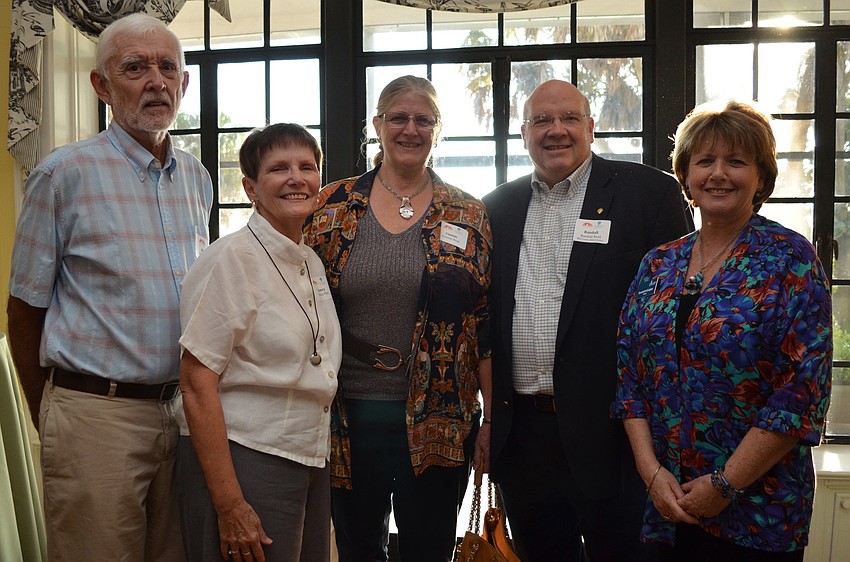 David and Nancy Pike, Connie and Randall Reid and Sara Beth Kalajian