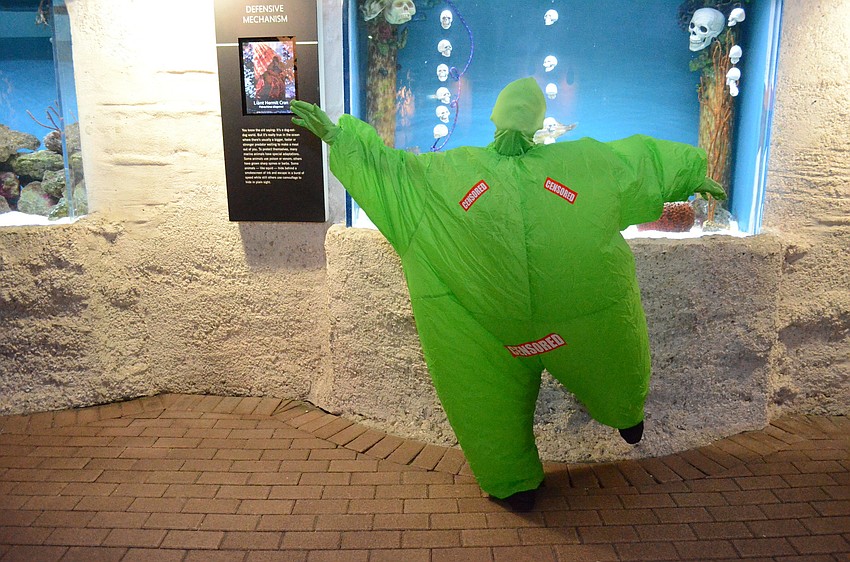 Jacob Pratt, the green blimp.