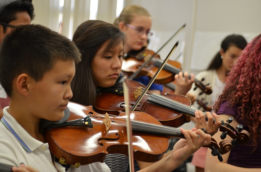 Maxwell VanHoeij, 10, lives in Tallahassee; Chloe Hollands, 15, attends Manatee high School; Cypress Potter, 13, attends Haile Middle School