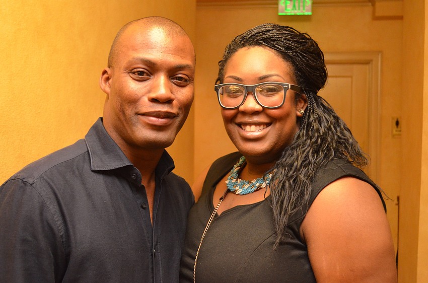 Kristofer Geddie and Ariel Blue