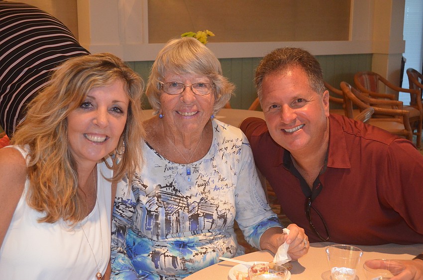 Alice Tanchel, Sue Troup, and Andy Tanchel