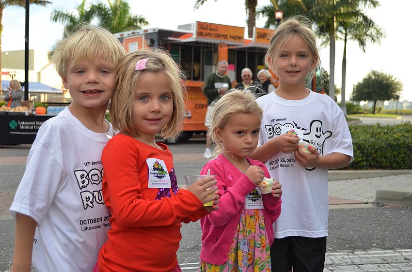 Presley Kepple, Charles Moser, Emory Kepple and Collier Moser