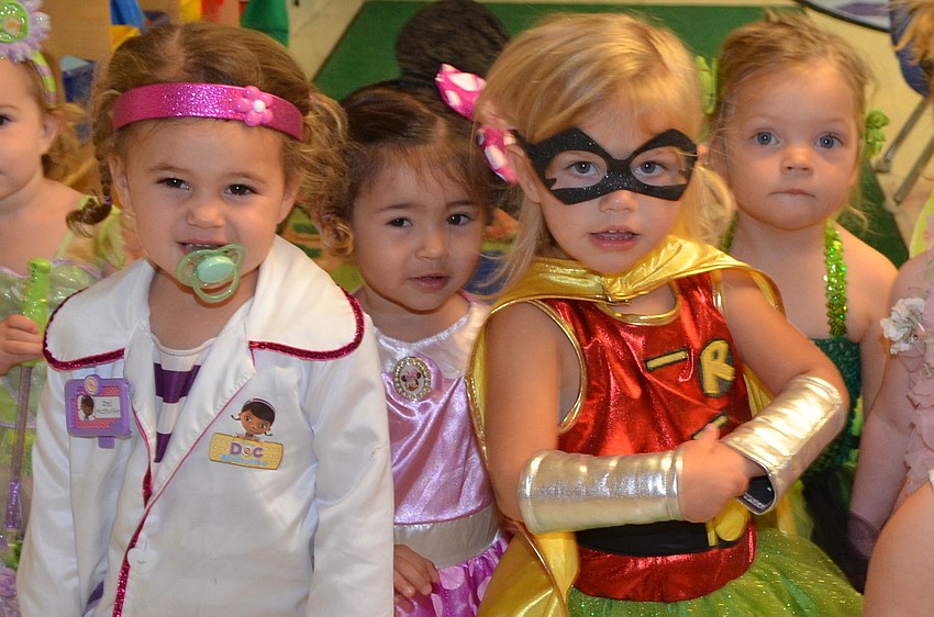 Alexa Keshish, Violet Cadavid, Caroline Bradley and Kylie West