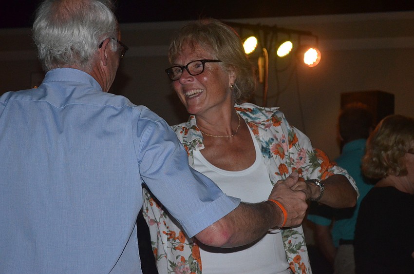Uta dances with husband Ludger Rolinck