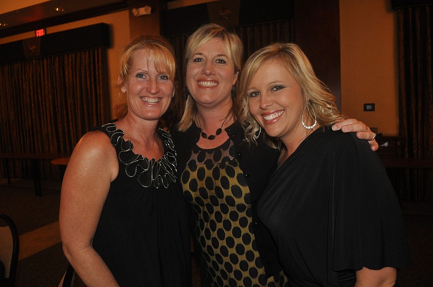 Tina Peters, Angie Hughes and Amanda Peters are teachers at McNeal.