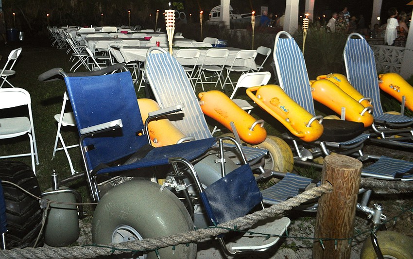 The pavilion has a place for everyone to sit.