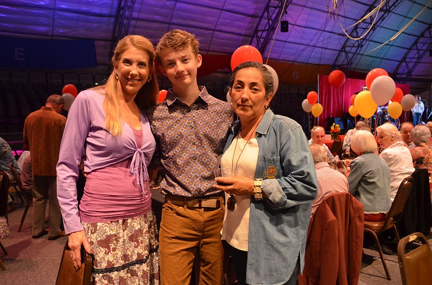 Debra Sandefur, John Sandefur and Flor Chaves