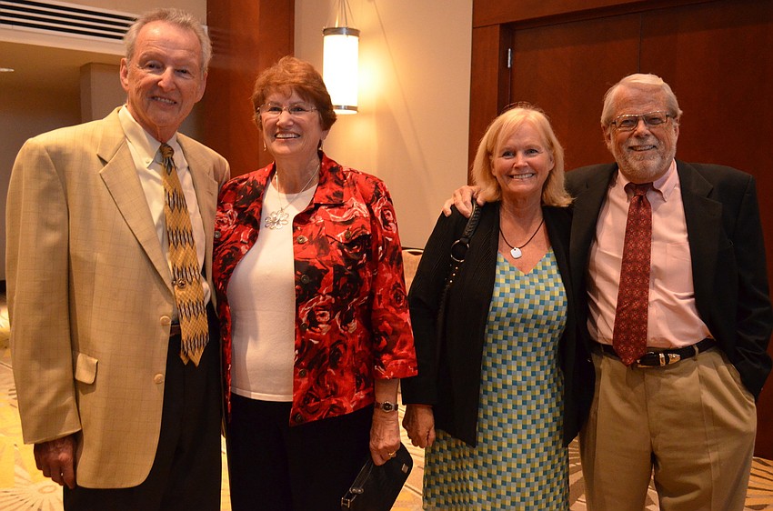 Ron and Linda Klineman with Sheila and Allyn Gallup