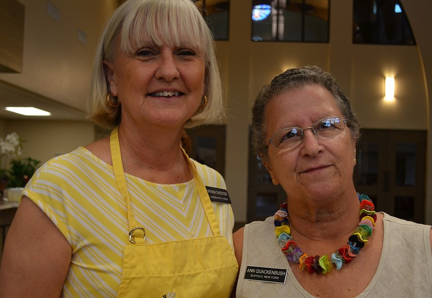 Vivian Chester and Ann Quackenbush