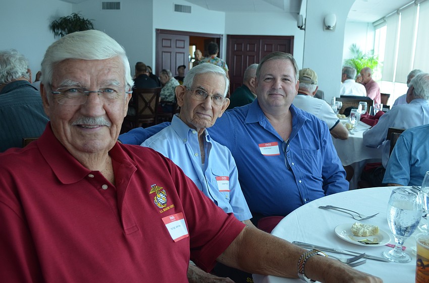 John Hunter with Joe and son David Royer