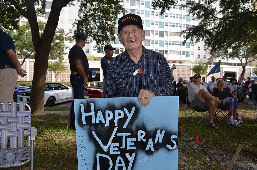 World War II veteran James Leib