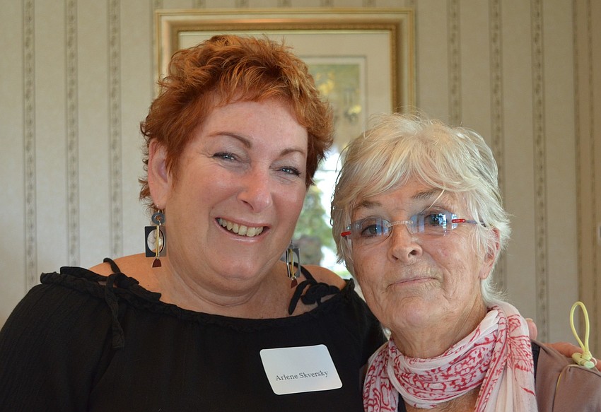 Arlene Skversky and Patricia Crawford