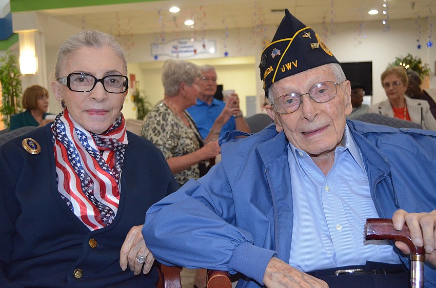 Harriet and WWII veteran Theodore Oxman