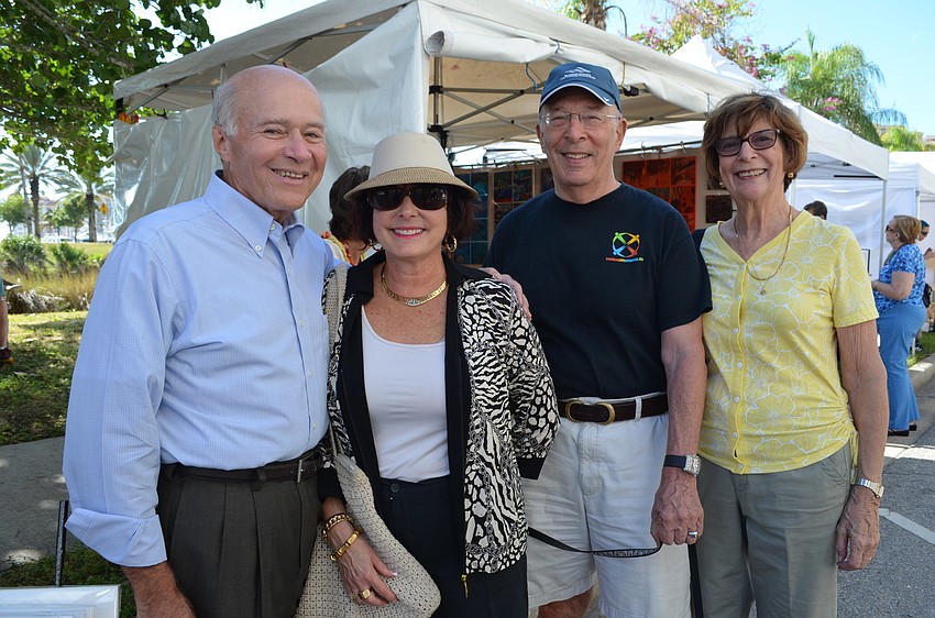 David and Nancy Gold with Tony and Jan Joseph