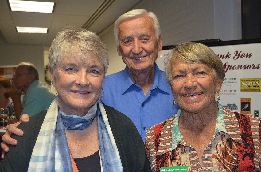 Bridget and Bob Frymier with Nancy Bushnell