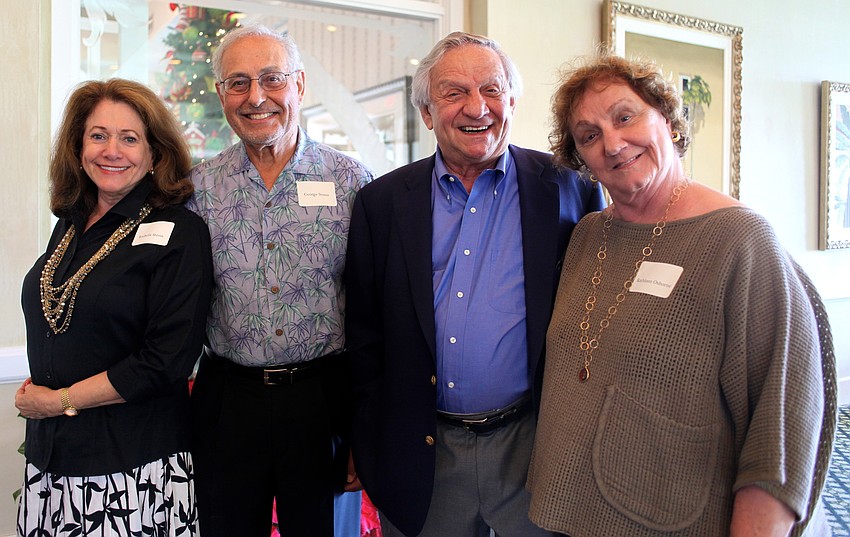 Rochelle and George Strassa with Dan Idzik and Kathleen Osborne