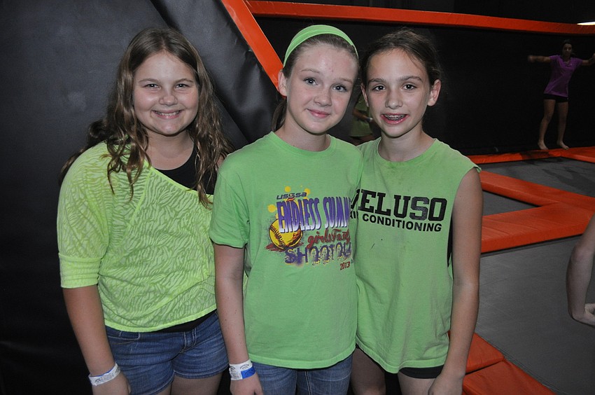 Rachel Monroe, Kenzie Williams and Holley Peluso