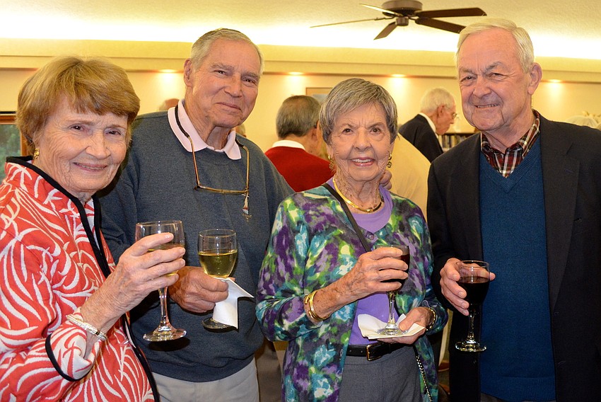 Katzy and CJ Nager with Marge Stapleton and Ted Bremble