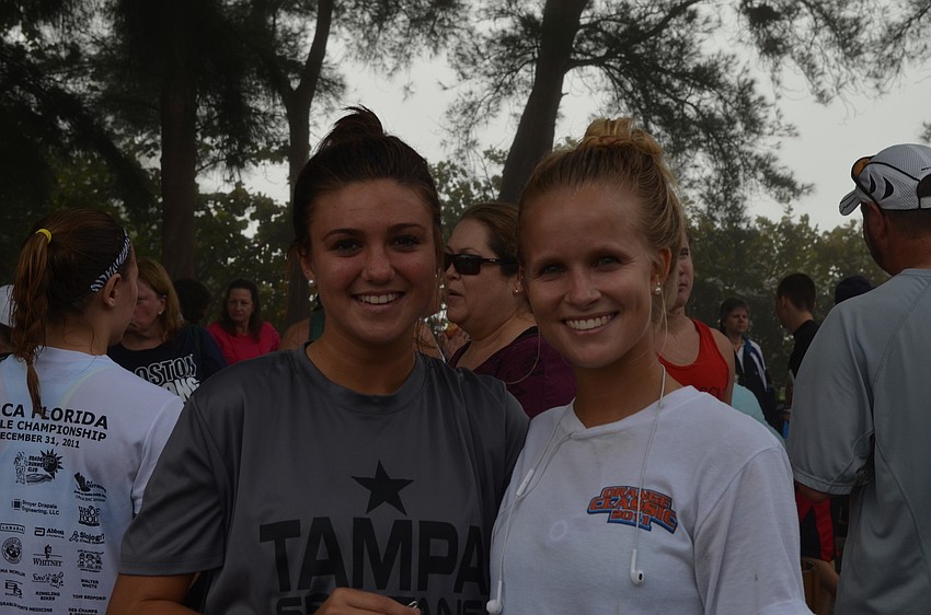 Chelsea Martin and Taylor Young