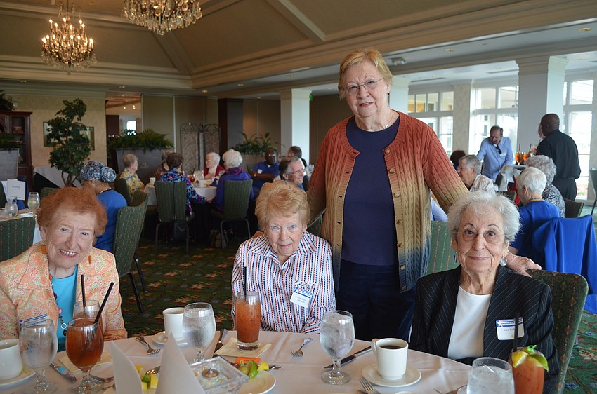 Peggy Pentz, Ariel Birkhoff, Leigh Cafiero and Pat Singlinger