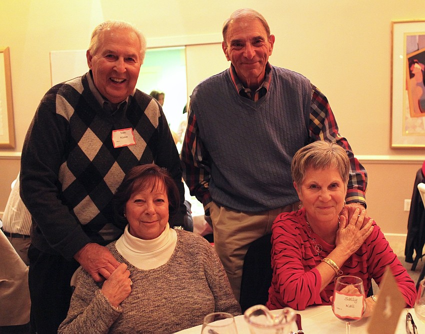 (Standing) Don Richer and Terry Kall (Sitting) Flo Richer and Sally Kall