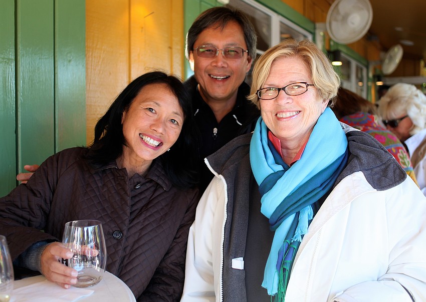 Helen and Gary Chan with Nancy Smith