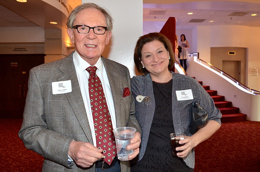 John Lucas and Tricia Mire