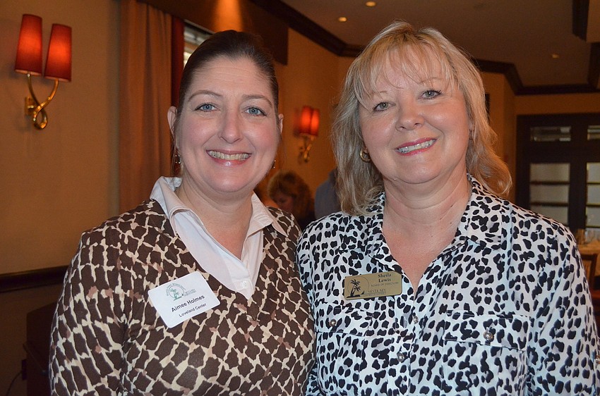 Aimee Holmes with Loveland Center and Sheila Lewis from Siesta Sports Rentals