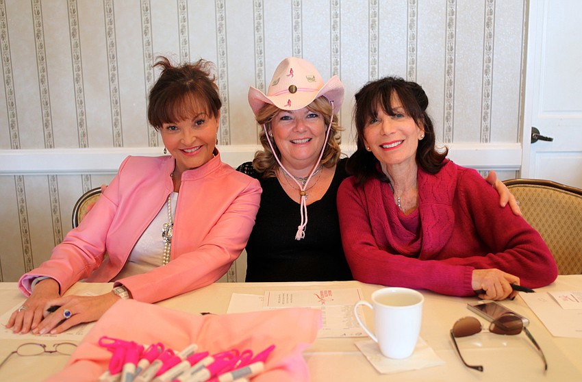 Cris Meyers, Margaret Wallace and Lynn Walters