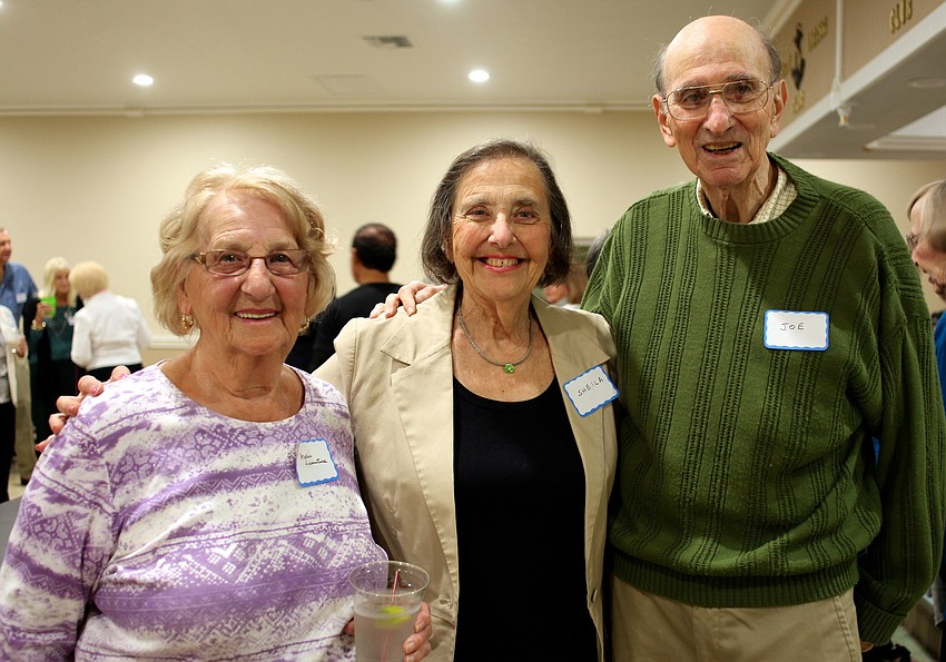Marie Laventure with Shelia and Joe Wolinsky