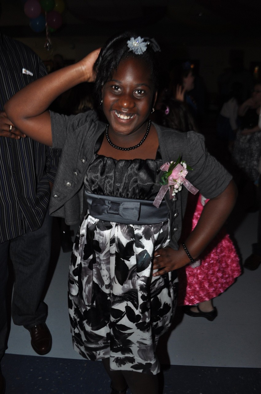 Serina Wilson dances to 