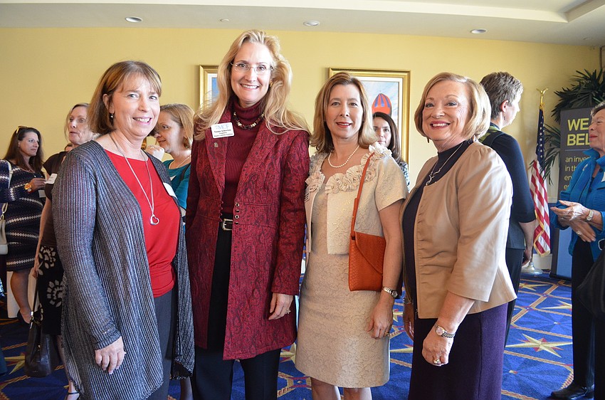 Kim Wheeler, Susan Atherton, Cassandra Holmes and Patti Wrobel
