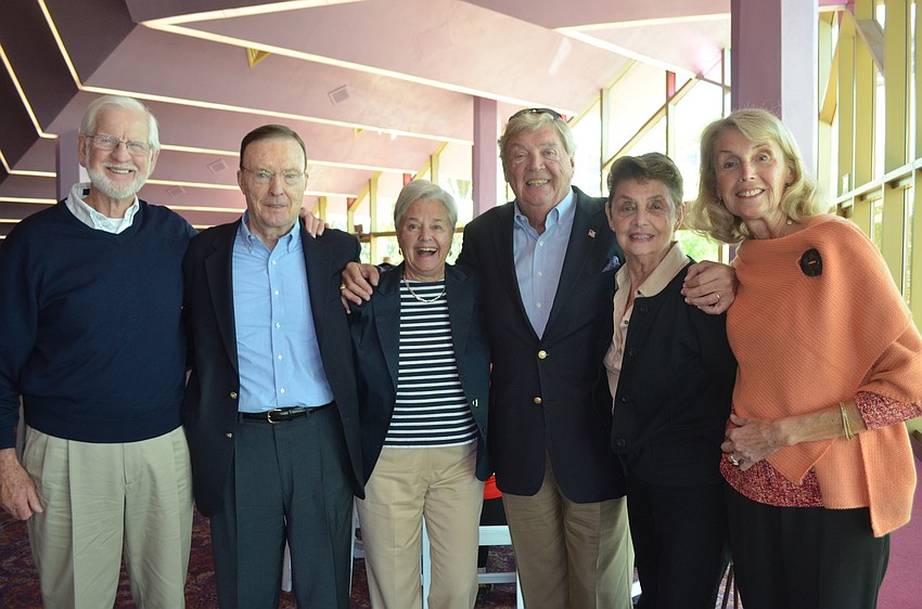 Robert Oâ€™Connor, John Herrling, Pam and Ed Baran, Marlene Herrling and Dianne Oâ€™Connor