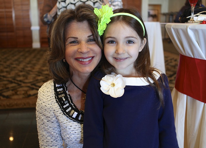 Federation President Nancy Swart with her granddaughter, Annabelle