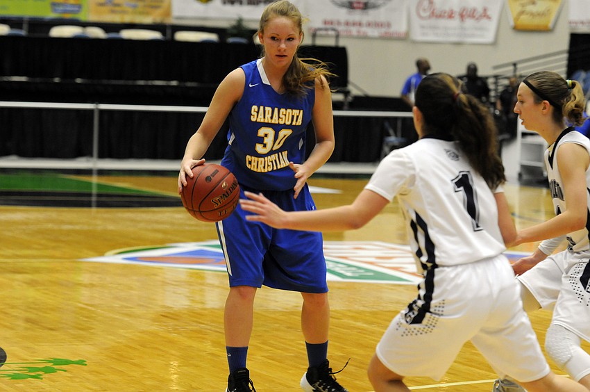 Sarasota Christian junior Heidi Miller finished with eight points.