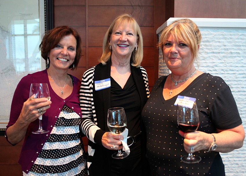 Nadine Witzel, Sandy McAdaragh and Margaret Wallace