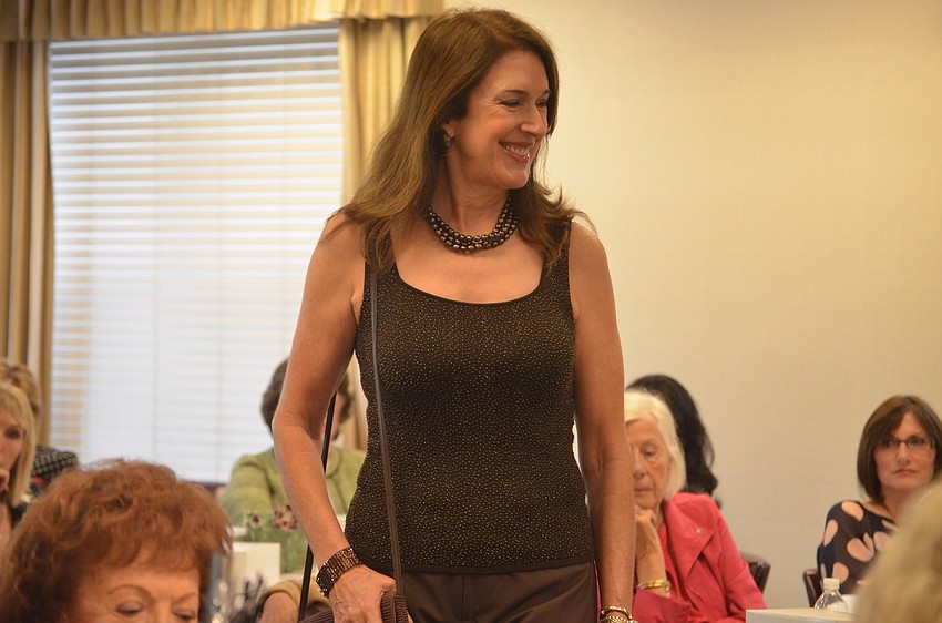 Lisa Brannon models.