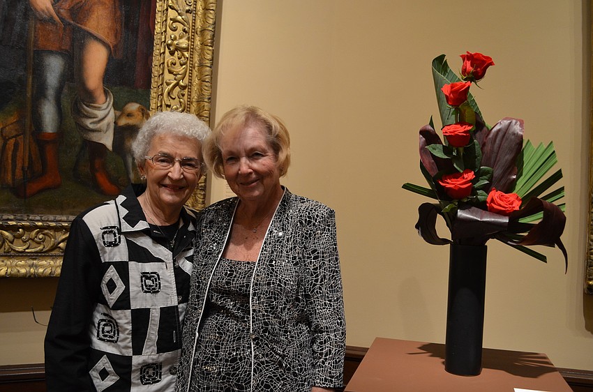 Joyce Vannatta and designer Beverley Campbell