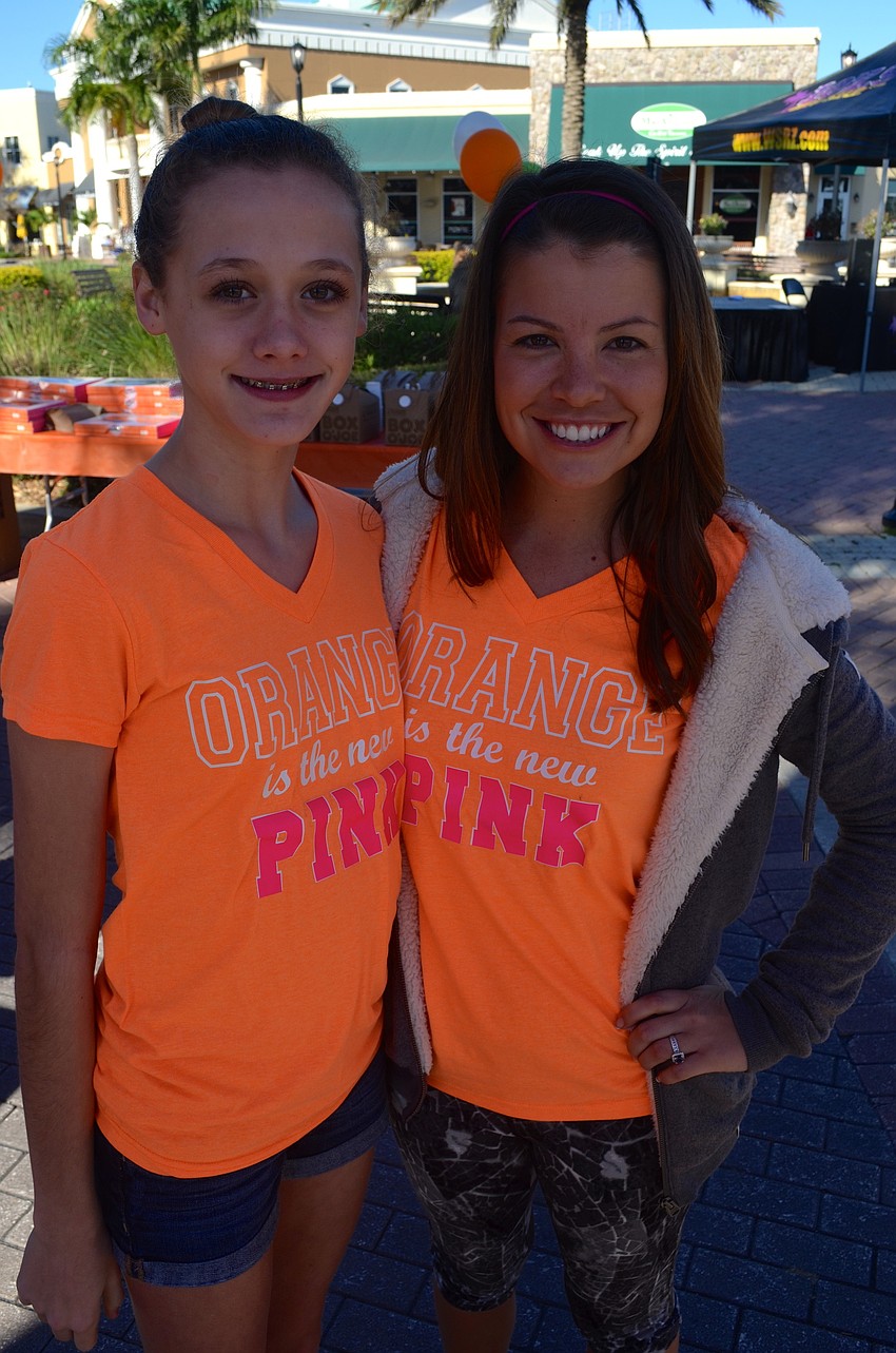 Bailey Ekes and Samantha Everett say 